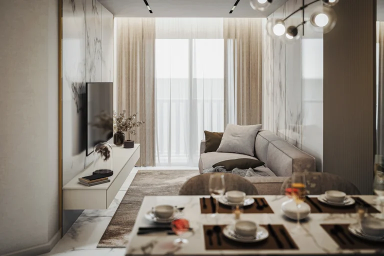 Rendering 1 Bedroom Large